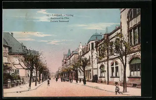 AK Landau, Strasse Ostring, Boulevard de l`Est