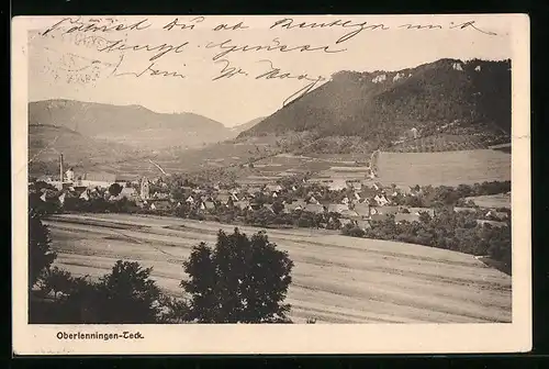 AK Oberlenningen-Teck, Teilansicht