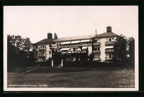 AK Ebenhausen /Isartal, Sanatorium