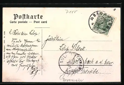 AK Oppenweiler, Lungenheilstätte Wilhelmsheim