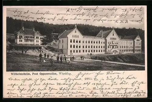 AK Oppenweiler /Württbg., Wilhelmsheim