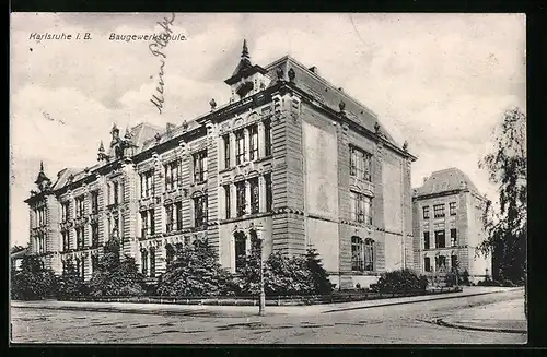 AK Karlsruhe i. B., Baugewerkschule