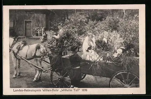 AK Witten /Ruhr, Landes-Heimatspiele, Wilhelm Tell 1926