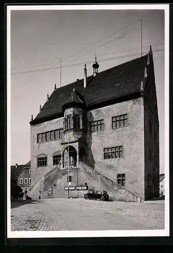 Foto-AK Deutscher Kunstverlag, Nr. 1: Dettelbach a. M., Rathaus am Anfang des 16. Jh.