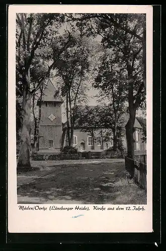 AK Müden /Oertze, Kirche aus dem 12. Jahrhundert