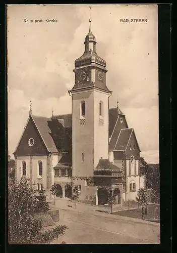 AK Bad Steben, Neue prot. Kirche