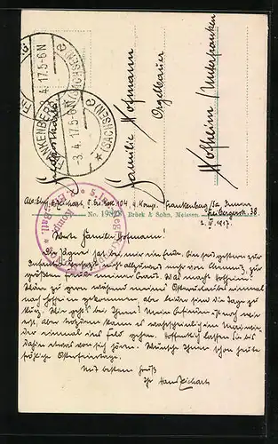 AK Frankenberg i. Sa., Rathaus und Kirche