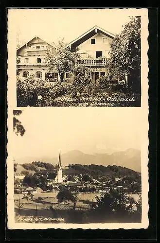 AK Prien am Chiemsee, Haus Seefried-Osternach, Gesamtansicht