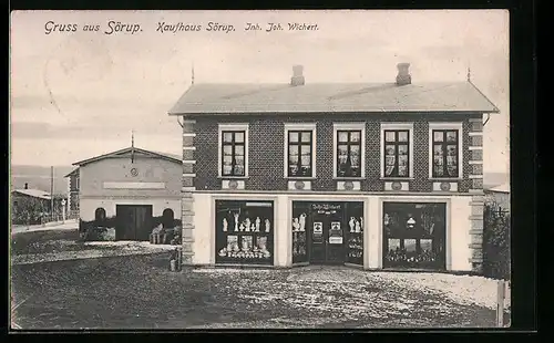 AK Sörup, Kaufhaus Sörup, Inh.: Joh. Wichert