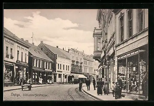 AK Ohligs, Partie in der Düsseldorferstrasse