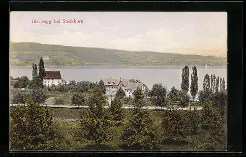 AK Steckborn, Ortsansicht mit Schloss Glarisegg