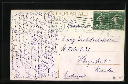 Künstler-AK Interlaken, Grand Hotel Royal - St. Georges & Dependance