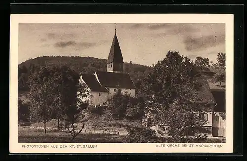 AK St. Margrethen, Alte Kirche im Ort