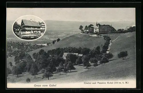 AK Menzingen, Kloster und Pension Gubel