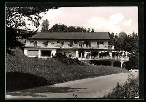 AK Oedmühle bei Trausnitz /Opf., Partie am Seehotel Anzer