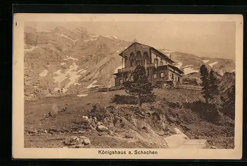 AK Partenkirchen, Königshaus a. Schachen