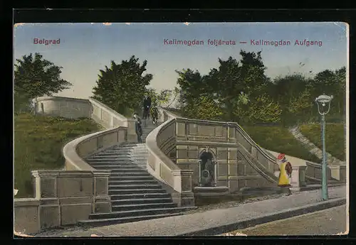 AK Belgrad, Kalimegdan Aufgang