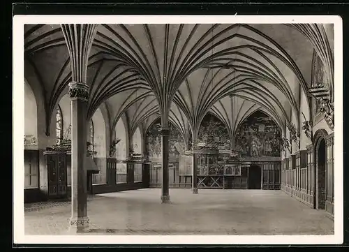 AK Marienburg, Schloss des Deutschen Ritterordens, Mittelschloss, Meisters grosser Remter