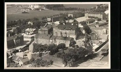 AK Hämeenlinna, Teilansicht aus der Vogelschau