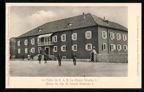 AK Cetinje / Cettigne, le Palais de S.A.R. Le Prince Nicolas I.