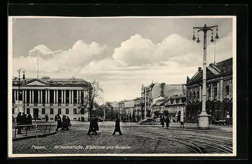 AK Wilhelmstrasse, Bibliothek und Museum