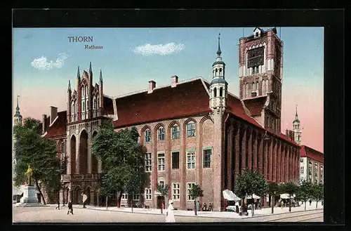 AK Thorn, Strassenpartieam Rathaus