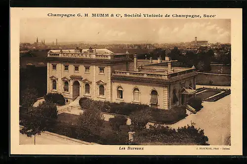 AK Reims, Champagne G.H. Mumm & Co, Sociète Vinicole de Champagne-Les Bureaux