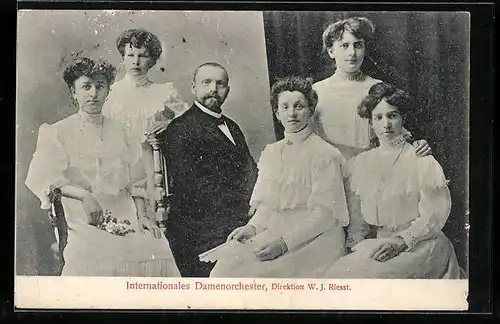 AK Internationales Damenorchester, Direktion: W. J. Riesst