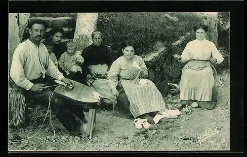 AK Schleifer bei der Arbeit