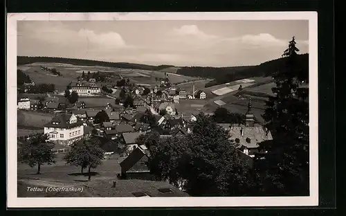 AK Tettau /Oberfranken, Teilansicht
