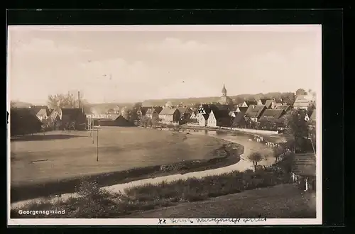 AK Georgensgmünd, Uferpartie