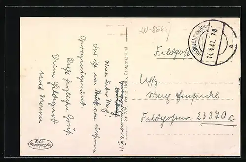 AK Georgensgmünd, Uferpartie