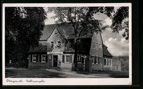 AK Bayreuth, Gasthaus Rollwenzelei