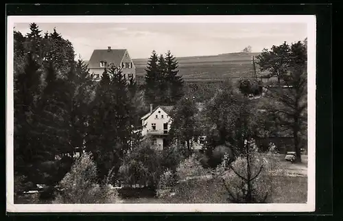 AK Bayreuth, Cafe-Gasthaus Friedrichsthal im Steinachthal