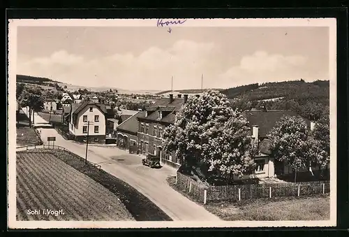 AK Sohl i. Vogtl., Gasthof Sohl von Arno Piesendel