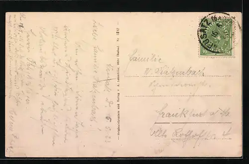 AK Neusatz /Amt Bühl, Gesamtansicht aus der Vogelschau