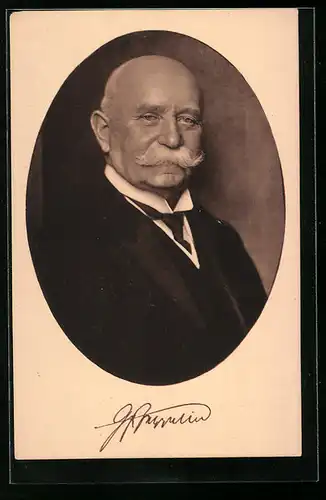 AK Protrait Ferdinand Graf von Zeppelin