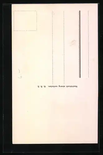 Künstler-AK Im Torpedoboot, Matrose mit Grogk in der Messe