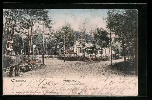 AK Chemnitz, Gasthaus Waldschänke