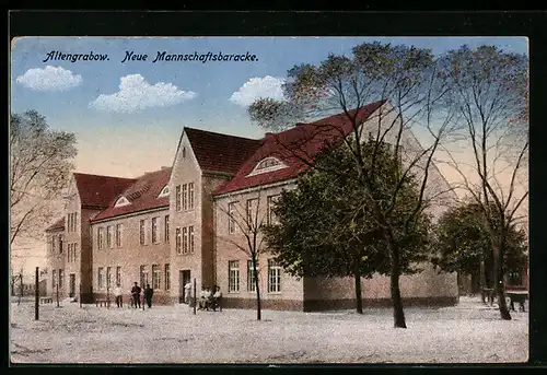 AK Altengrabow, Neue Mannschaftsbaracke