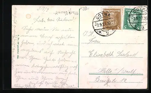 AK Catterfeld bei Georgenthal /Th., Ortsansicht aus der Vogelschau