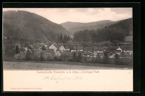 AK Winterstein /Emse, Panorama des Ortes