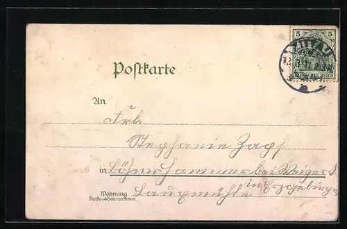 AK Zittau i. Sa., Weinau mit Boot, Passepartout