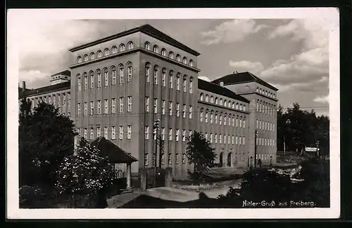 AK Freiberg, Blick auf die Kaserne