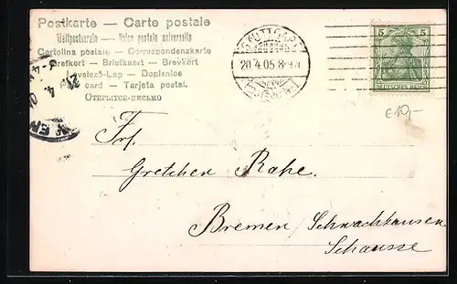 AK Hühner mit Ostereiern