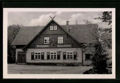 AK Bad Liebenstein /Thür. Wald, Waldgaststätte Hubertushof