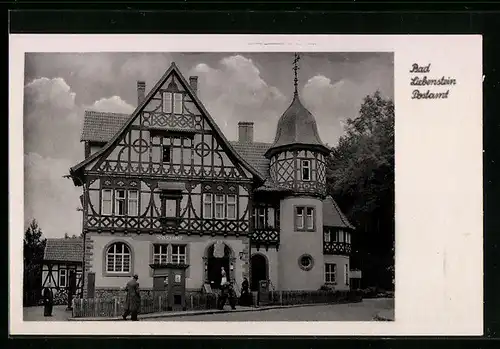 AK Bad Liebenstein, Ansicht vom Postamt