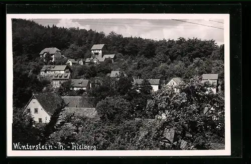 AK Winterstein /Thür., Teilansicht mit Thielberg