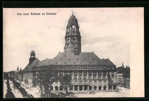 AK Dresden, Das neue Rathaus