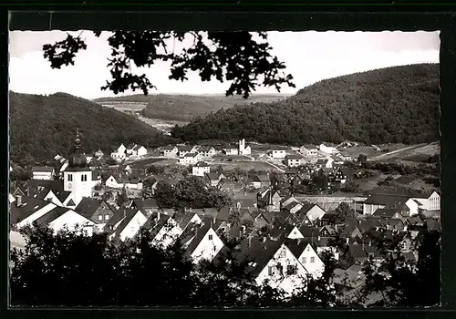 AK Eisern /Kr. Siegen, Blick über die Dächer der Ortschaft